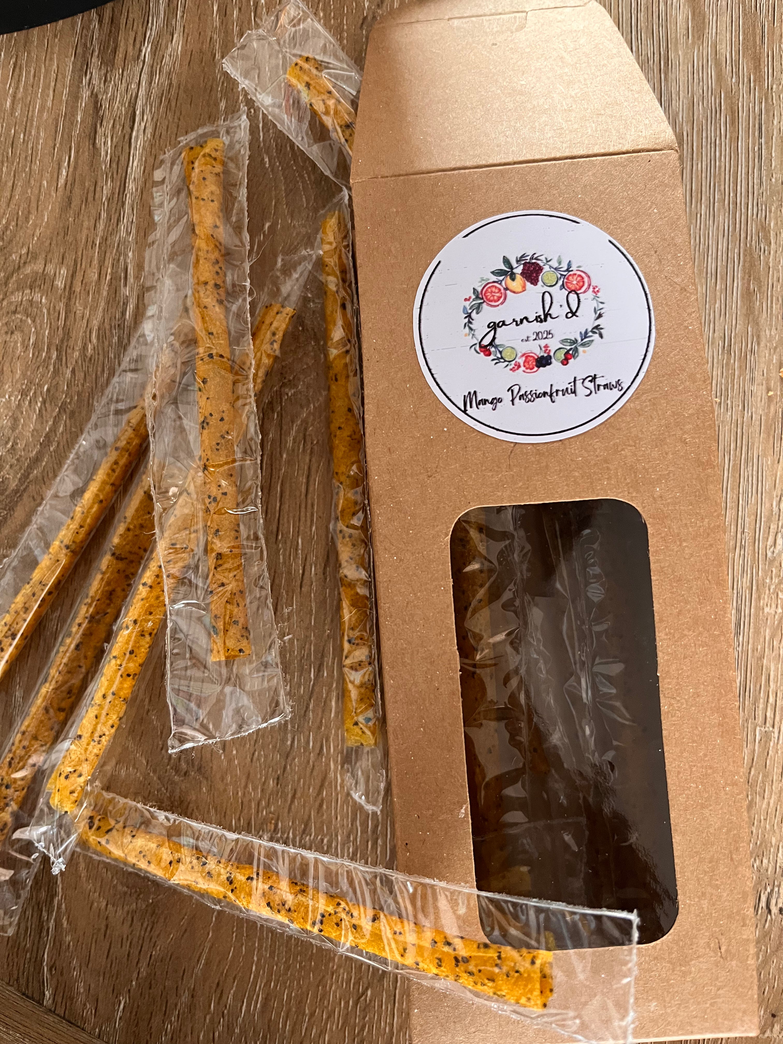 Mango Passion Fruit Straw